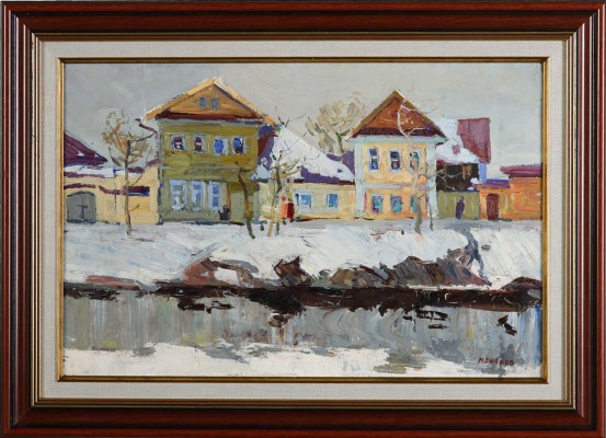 Монахов Лев Иванович. В городе Торжке
